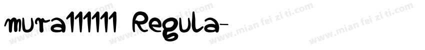 mura111111 Regula字体转换